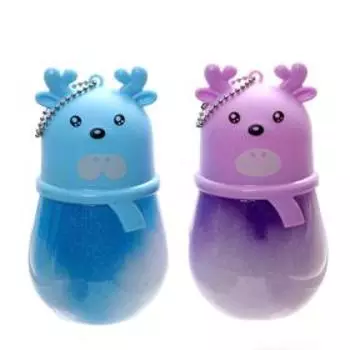 Лизун «Лось» с блёстками, цвета МИКС