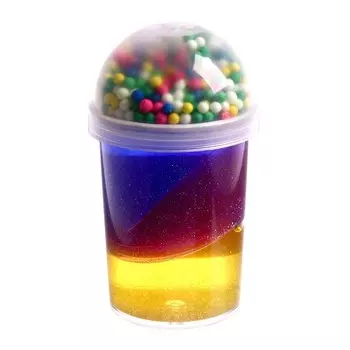 Лизун - слайм «Перелив», цвета МИКС