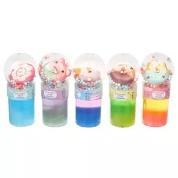 Лизун с игрушкой, цвета МИКС