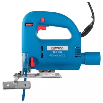 Лобзик электрический «СОЮЗ» ЛБС-4065, 650 Вт, регулятор скорости, 8 мм