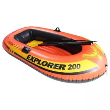Лодка EXPLORER 200 2-х мест. (вёсла, насос) до 95 кг 185 х 94 х 41 см, от 6 лет, 58331NP 532
