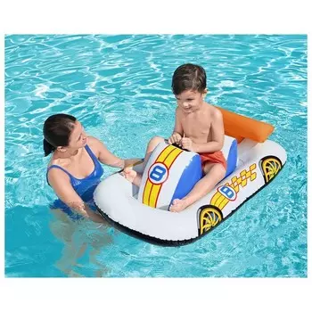Лодочка надувная Funspeakers Police Car Baby Boat, 110 х 75 см, 41480