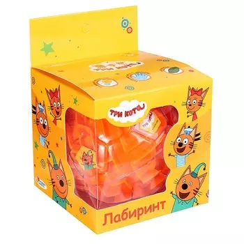 Логическая игра шар-лабиринт «Три Кота»