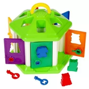 Логический домик №2 с сортером