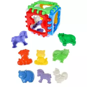 Логический куб «Любимая ферма», средний