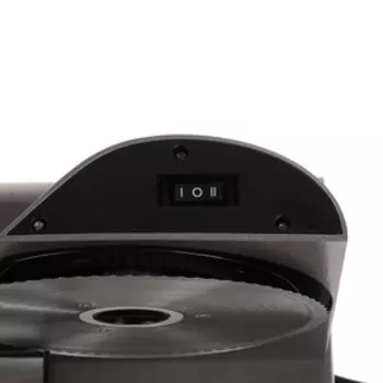 Ломтерезка Centek CT-1380, 150 Вт, толщина нарезки 3-15 мм, серебристая