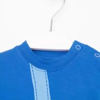 Лонгслив детский, цвет электрик, рост 68 см