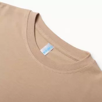 Лонгслив детский, цвет бежевый, рост 122 см