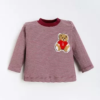 Лонгслив детский, рост 62 см, зелёная