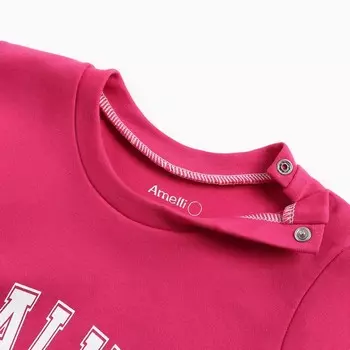 Лонгслив детский, цвет фуксия, рост 92 см