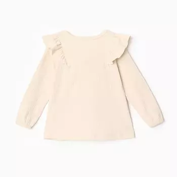 Лонгслив детский, цвет крем, рост 92 см