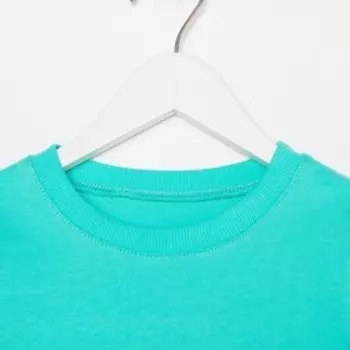 Лонгслив детский, цвет мятный, рост 80 см