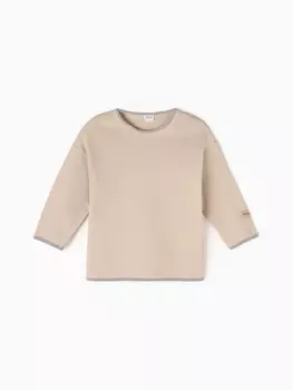 Лонгслив детский MINAKU, бежевый, рост 152 см