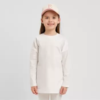 Лонгслив детский MINAKU, цвет молочный, рост 116 см