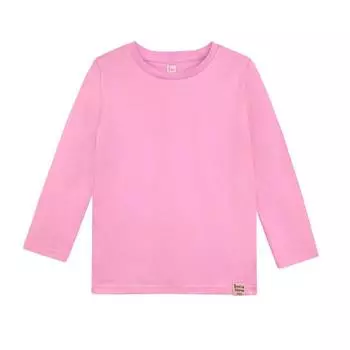 Лонгслив для девочки «Basic», рост 98 см, цвет розовый