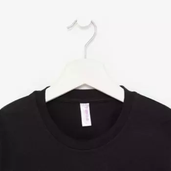 Лонгслив для девочки, цвет чёрный, рост 128 см