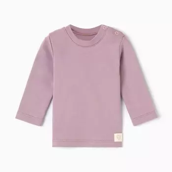 Лонгслив Я BASIC LINE, рост 68-74 см, розовый