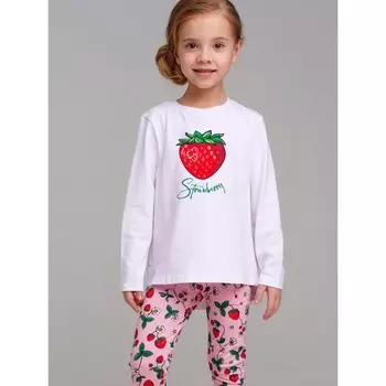 Лонгслив для девочки PlayToday, рост 116 см