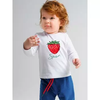 Лонгслив для девочки PlayToday, рост 92 см