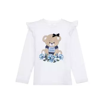 Лонгслив для девочки, рост 122 см