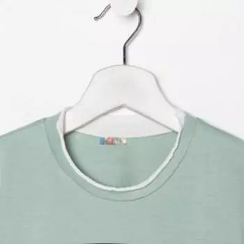 Лонгслив для мальчика, цвет мятный, рост 146 см