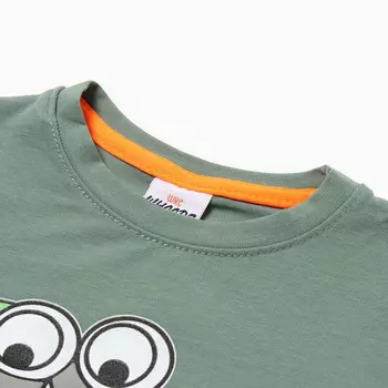 Лонгслив для мальчика, цвет оливка, рост 92 см