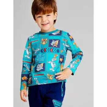 Лонгслив для мальчика PlayToday, рост 116 см