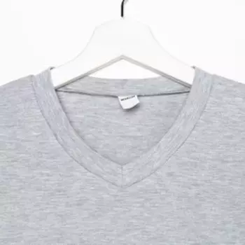 Лонгслив мужской, цвет серый меланж, размер 48