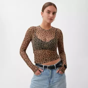 Лонгслив сетка женский MIST Leo, размер S