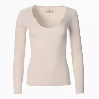 Лонгслив женский, цвет тёмно-кремовый, размер 44 (M)