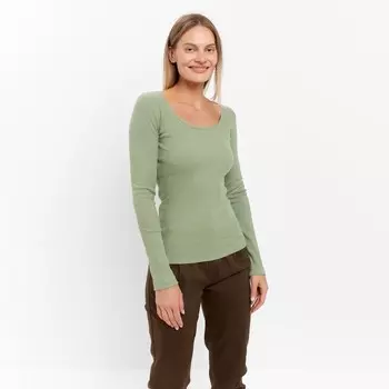 Лонгслив женский, цвет зелёный, размер S (42)