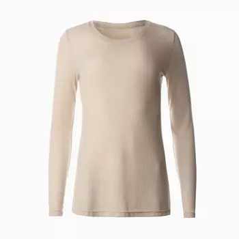 Лонгслив женский KAFTAN: Basic line, бежевый, размер 48-50