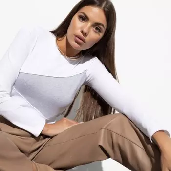 Лонгслив женский «Лучшее будущее», размер 50