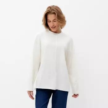 Лонгслив женский MINAKU: Basic line цвет экрю размер 50