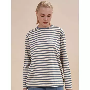 Лонгслив женский, размер M, цвет джинс