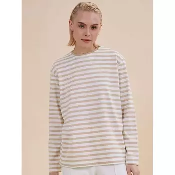 Лонгслив женский, размер S, цвет песочный