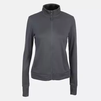 Лонгслив женский Resport, на молнии, р. 46, цвет серый, базовый, с длинным рукавом