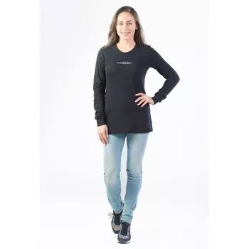 Лонгслив женский Smile and do on, размер 44, цвет черный