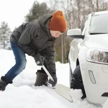 Лопата автомобильная Fiskars