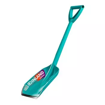 Лопата автомобильная пластиковая, ковш 200 × 270 мм, с металлической планкой, пластиковый черенок