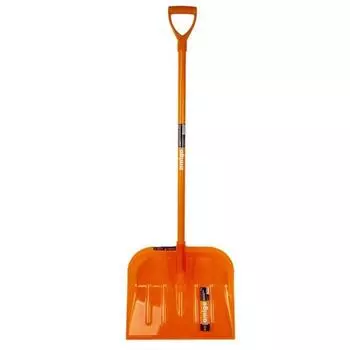 Лопата для уборки снега, поликарбонат 141*47*12