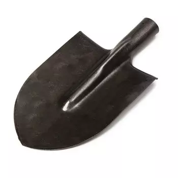 Лопата штыковая, острая, тулейка 40 мм, без черенка, Greengo