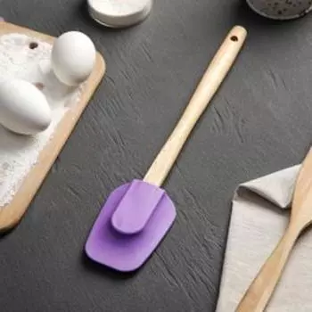 Лопатка Доляна «Бамбук», 32 см, МИКС