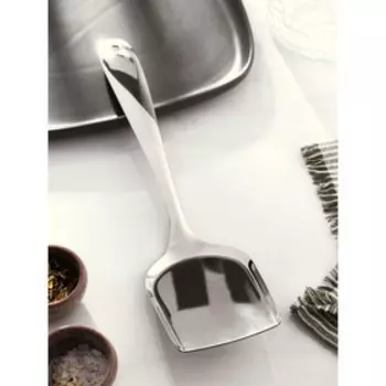 Лопатка из нержавеющей стали Доляна Everyday, 348,5 см, толщина 3 мм, цвет серебряный