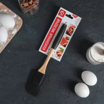 Лопатка Доляна «Макота», 265 см черный/бежевый