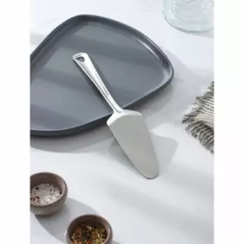 Лопатка Доляна «Виктория», длина 28.5 см, нержавеющая сталь, серебристая