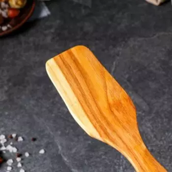 Лопатка кухонная, толстая, 30 см, черешня