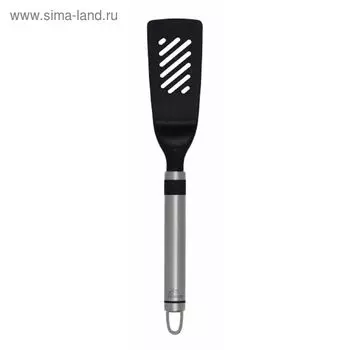 Лопатка с прорезями Brabantia Profile, цвет чёрный, 28.2 см