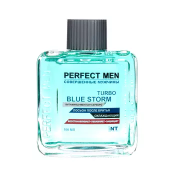 Лосьон после бритья Turbo Blue Storm восстанавливающий, 100 мл