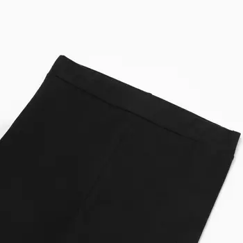 Лосины для девочки, цвет чёрный, рост 152см